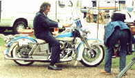 david dickinson motorbike